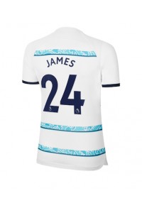 Fotbalové Dres Chelsea Reece James #24 Dámské Venkovní Oblečení 2022-23 Krátký Rukáv